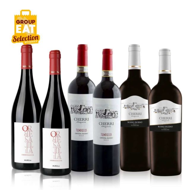 Kit Vini Rossi Marchigiani Confezione da 6 Bottiglie di Vino - Acquisti di Gruppo GAS Sociali Commerce